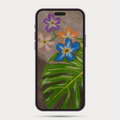 Hawaiian Inspired Flowers and Leaf (Digital)