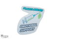 "Plants are my Emotional Support" Sticker