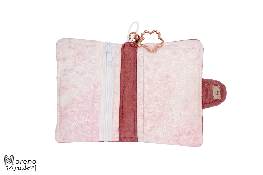Pink Velvet-Like Wallet
